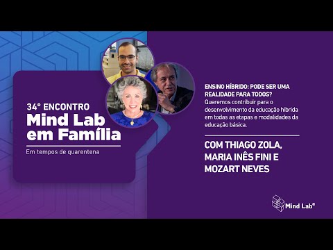 34º encontro Mind Lab em Família: Em tempos de quarentena