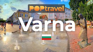 VARNA, Bulgaria 🇧🇬- Evening Tour - 4K 60fps (UHD)