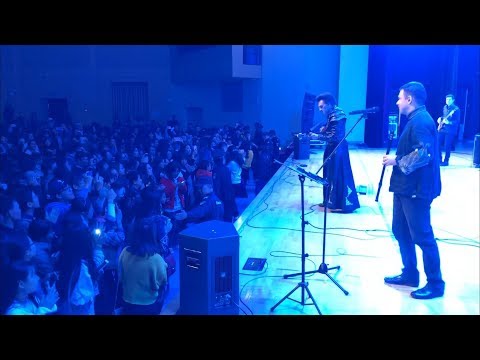 Balkanopolis in China, security intervenes on concert! December 2017.