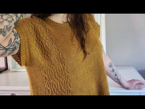 Yarnflakes Knitting Podcast 149 – Gold linen and woolly shawl