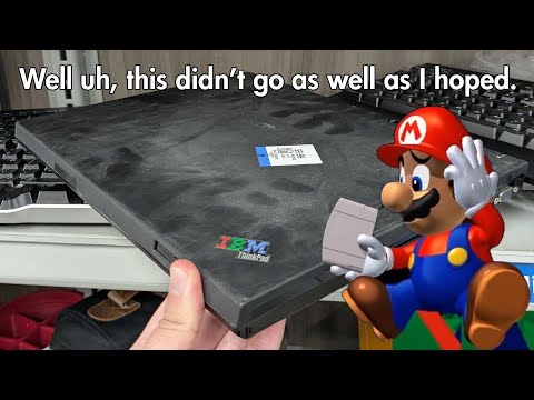 Thrift Store Finds: A Rather Disappointing IBM ThinkPad T43