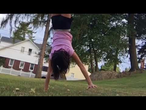 Random gymnastics back walkover challenges