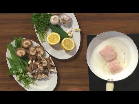 Pan Roasted Gillnet Hake, Wild Garlic, Mushrooms &...