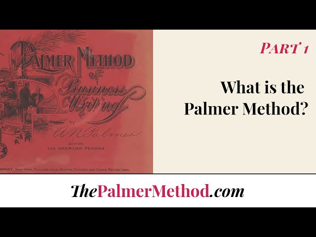 Vídeo relacionado con The Palmer Method of Business Writing: Reviving Elegance: The Updated Palmer Method for Contemporary Writers