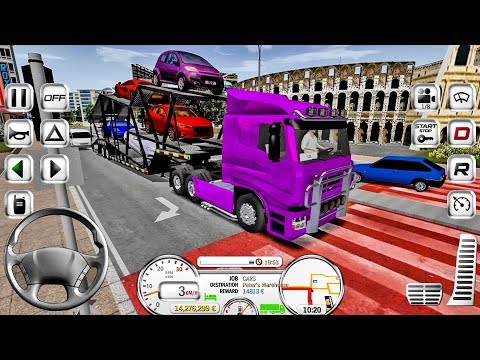 Euro Truck Evolution Simulator #10 - Truck Game Android IOS gameplay