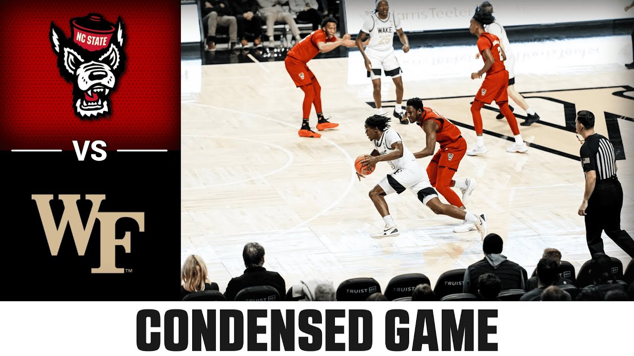 NC State vs. Wake Forest Condensed Game | 2025-26 ACC Men's Basketball
