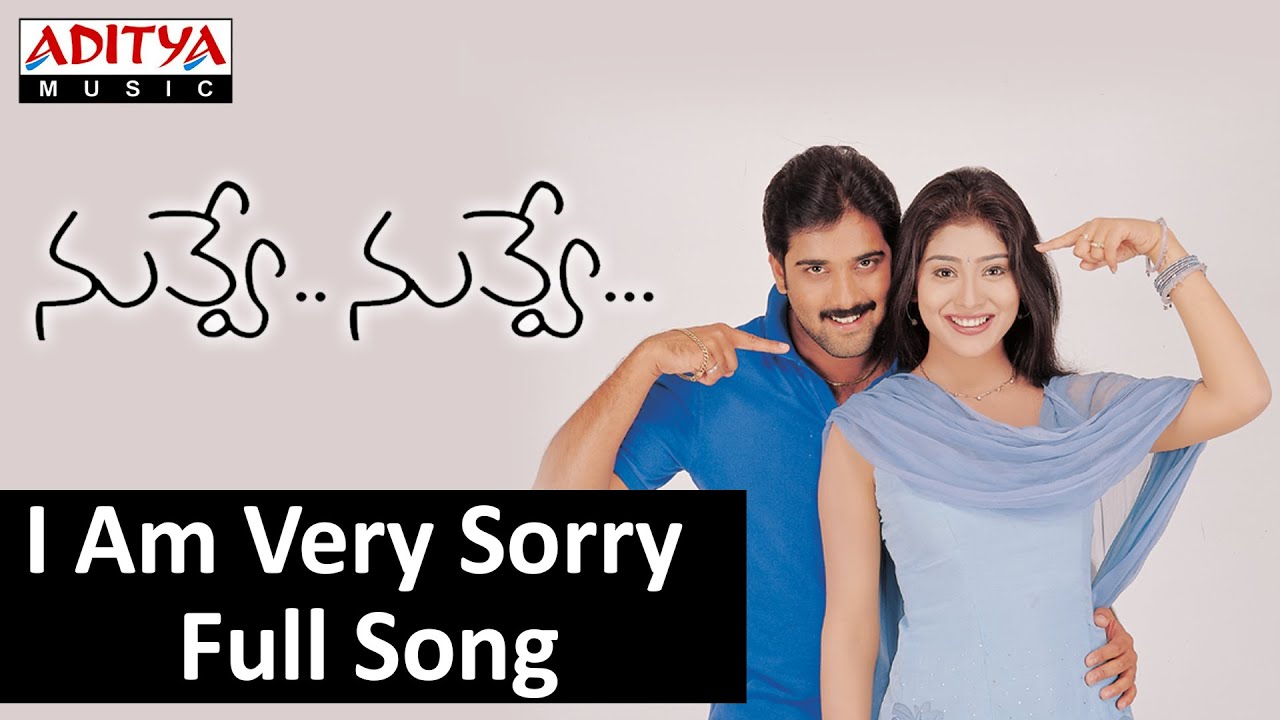 I Am Very Sorry