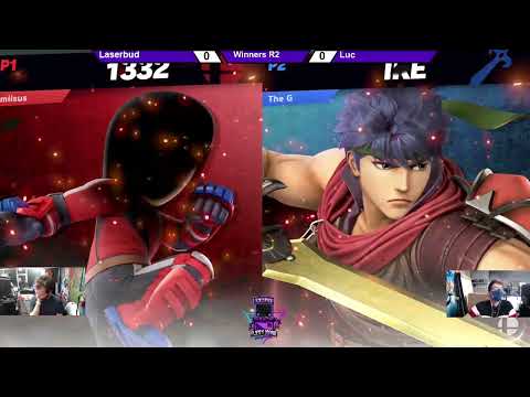 South Florida Arcadian Winners Round 2 - Luc (Mii Brawler) Vs. Laserbud (Ike) SSBU ULTIMATE