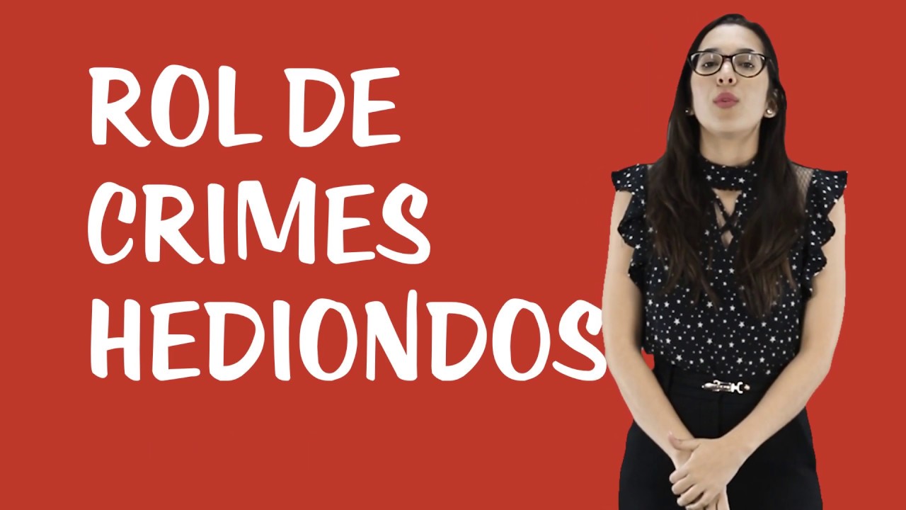 Lei de Crimes Hediondos - Rol de Crimes Hediondos