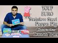 Youp Euro Stainless Steel Lunch Box With Peppa Pig Unboxingtravelinginfo Peppapig Youp Uti LB