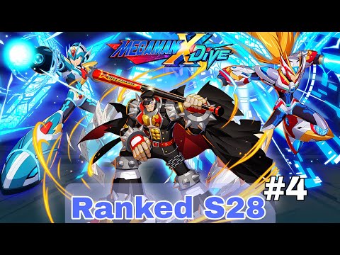 [Mega Man X DiVE] Season 28 Ranked Match #4 | Gangsta Sigma - DiVE Zero - DiVE X | Road To GA (Alt)
