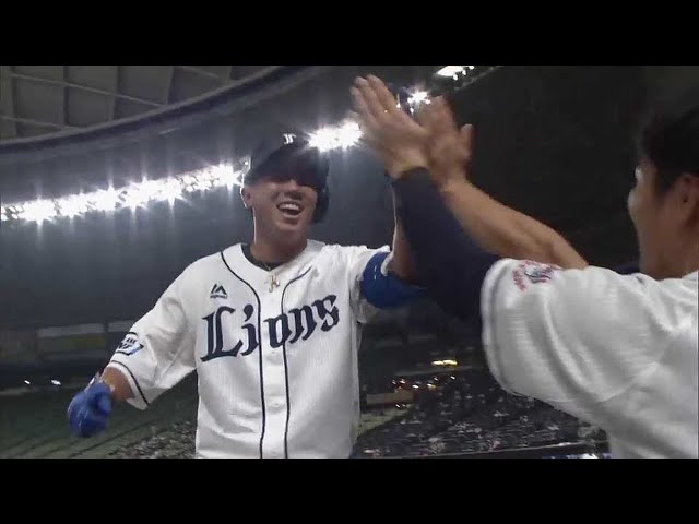 【ファーム】アイト一発!! ライオンズ・愛斗 ライトへのソロホームランを放つ!! 2021/9/13 L-E(ファーム)