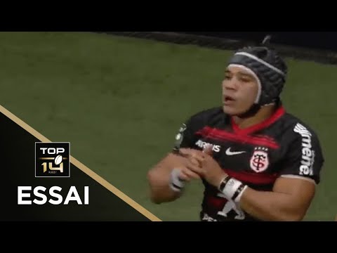 TOP 14 - Essai de Cheslin KOLBE (ST) - Racing 92 - Toulouse - J4 - Saison 2020/2021