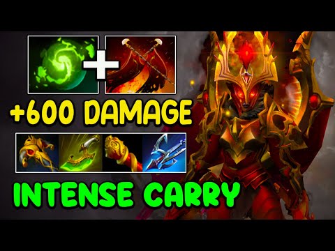 +600 DAMAGE [ Legion Commander ] INTENSE CARRY - DOTA 2 GAMEPLAY