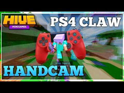 Sunbun123 - PS4 CLAW HANDCAM!! | Controller PvP (Minecraft Bedrock Edition) | 4K