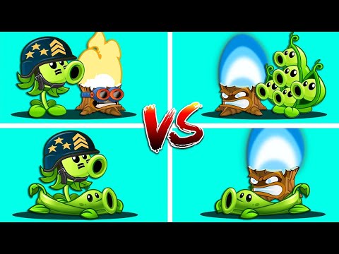 4 Best Pair PEA Plant Battlez - Who Will Win? - PvZ 2 Team Plant Battlez