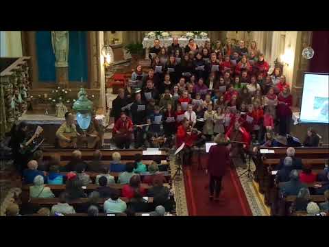 Blahoslavení (hymna SDM Krakov), koncert schol z Prajzské