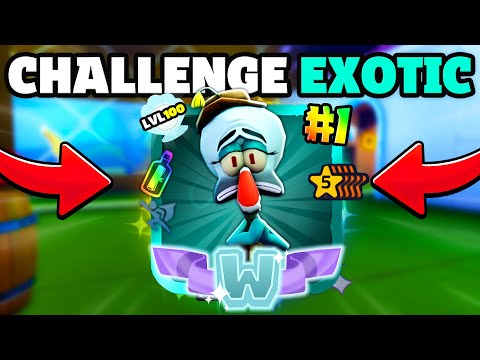 I Got SW #1 Squidward The Sad Clown EXOTIC.. (SpongeBob TD)