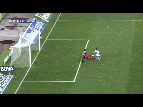 Gol de Vela (1-0) en el Real Sociedad - Real Valladolid - HD