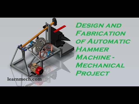 Power Hammer | Automatic Hammering Machine | New Mechanical Project