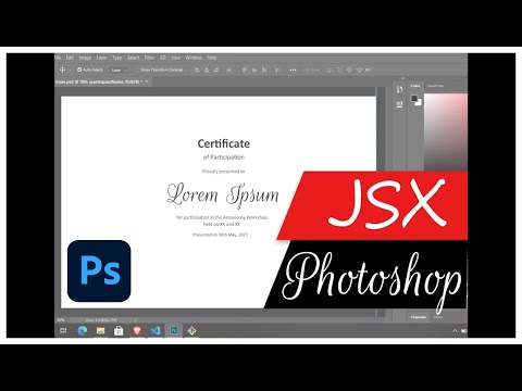 Photoshop script to replace texts and images