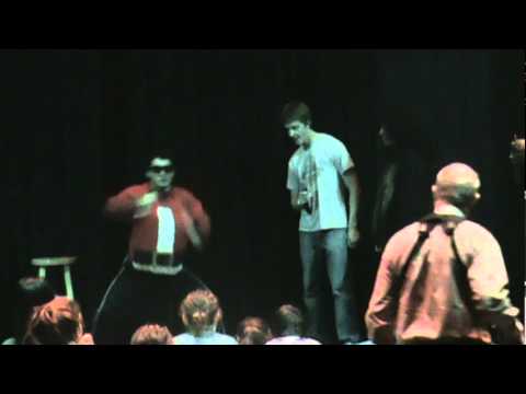 Motivational Santa snl skit mic night