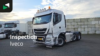تریلی IVECO Stralis 570 Stralis 6X2 Low Mileage! NL Lift+Lenkachse Leder Nav | تصویر 4 - Autoline