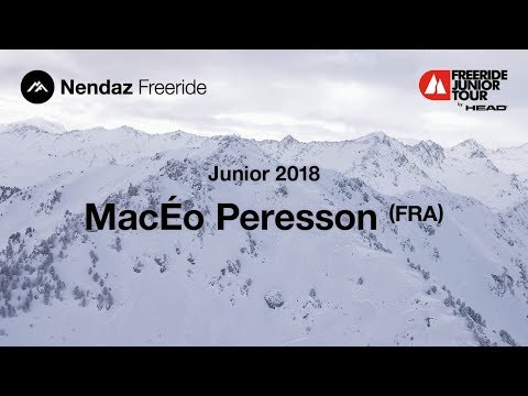 Nendaz Freeride Junior 2018 // MacÉo Peresson