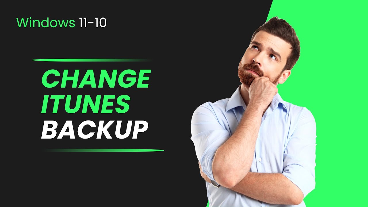 Change iTunes Backup Location in Windows 10/11 - Urdu/Hindi Tutorial | Mastering iTunes Backup