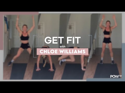 Hiit Class at Home - NO WEIGHTS NEEDED! | Get Fit with Chloe Williams | POW TV