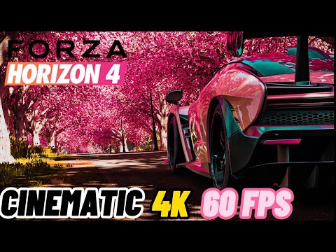 Forza horizon 4 cinematic 4K 60 FPS and 1080p 60 FPS