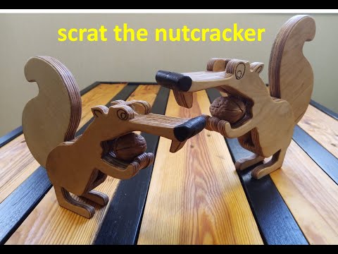 plywood nutcracker "Scrat der Nussknacker" (with plans)