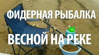 Ловля леща в апреле на фидер.