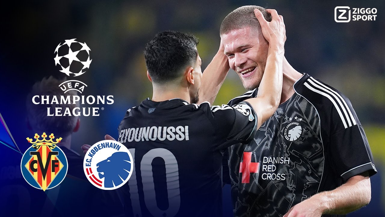 BLOEDSTOLLENDE POT WORDT BESLIST IN MINUUT 90!😱🥵 | Villarreal vs Kopenhagen | Champions League 25/26