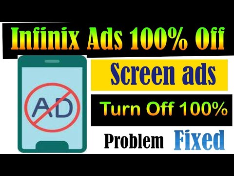Infinix Phone Screen Ads Turn Off |infinix mobile automatic ads problem Fixed
