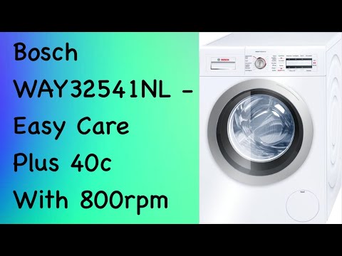 Bosch WAY32541NL - Easy Care Plus 40c