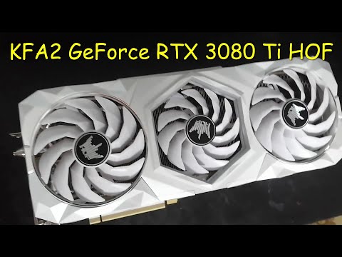 Видеокарта KFA2 GeForce RTX 3080 Ti HOF. Сборка с 10700k и тест в варзоне на максимальных настройках