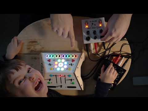 Kindergarten jam with the Dato Duo, Meris Polymoon, Meris Ottobit Jr.