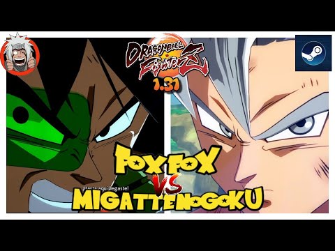 DBFZ FoxFox vs MigattenoGoku - (Bardock, Cell, Broly) vs (GokuSSB, GokuUI, Hit) Ver 1.31