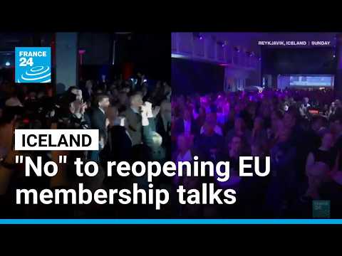 Iceland rejects EU accession talks
