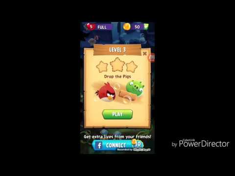 Angry birds pop bubble shooter