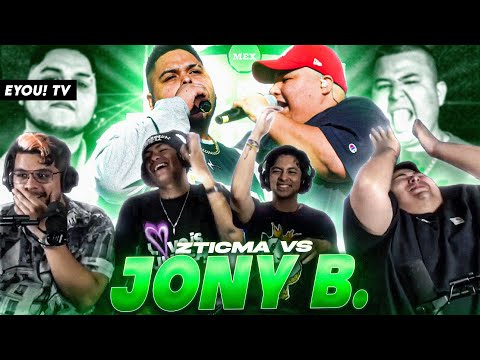 ZTICMA CUENTA NUESTROS SECRETOS EN UNA BATALLA - Reacción a Jony Beltrán vs Zticma - EYOU TV