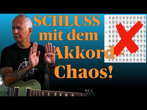 Endlich Gitarrenakkorde verstehen - AKKORDE lernen super schnell