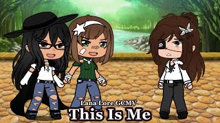 Cover art for This Is Me but it's a lana lore gacha video I made