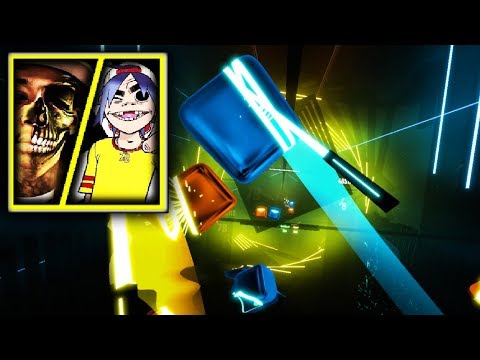 Beat Saber | Feel Good In Black And Yellow (oneboredjeu mashup)