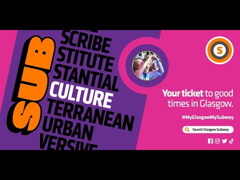 Voiceovers YouTube video thumbnail - SPT - 'My Glasgow My Subway' TV ad summer 2023