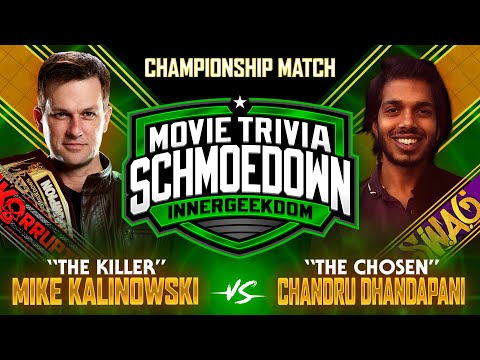 Kalinowski vs Dhandapani - Innergeekdom Championship Match | Trivia
