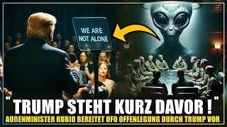 "Könnte jeden Moment vor die Kamera treten!" - Außenminister Rubio bereitet UFO Offenlegung vor ?!