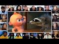 The Incredibles 2 Baby Vs Raccoon Reaction Mashup