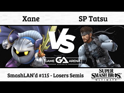 SmashLAN'd 115: Xane (Meta Knight) vs. SP Tatsu (Snake) - Losers Semis